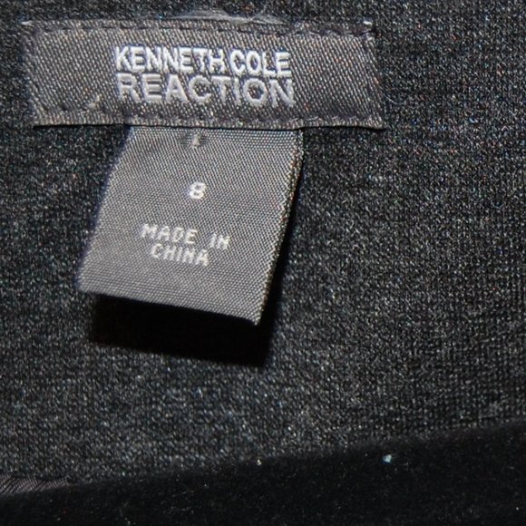 Kenneth Cole Reaction Women's Grey Dressy Size 8 Jacket W/2 Snap Closure - Picture 5 of 8